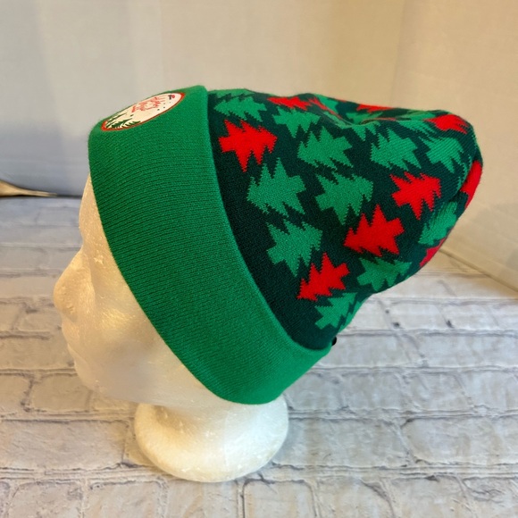 BOCO GEAR RED/GREEN PLAYMAKERS HOLIDAY CLASSIC RUN-WALK BEANIE ONE SIZE - Picture 2 of 6